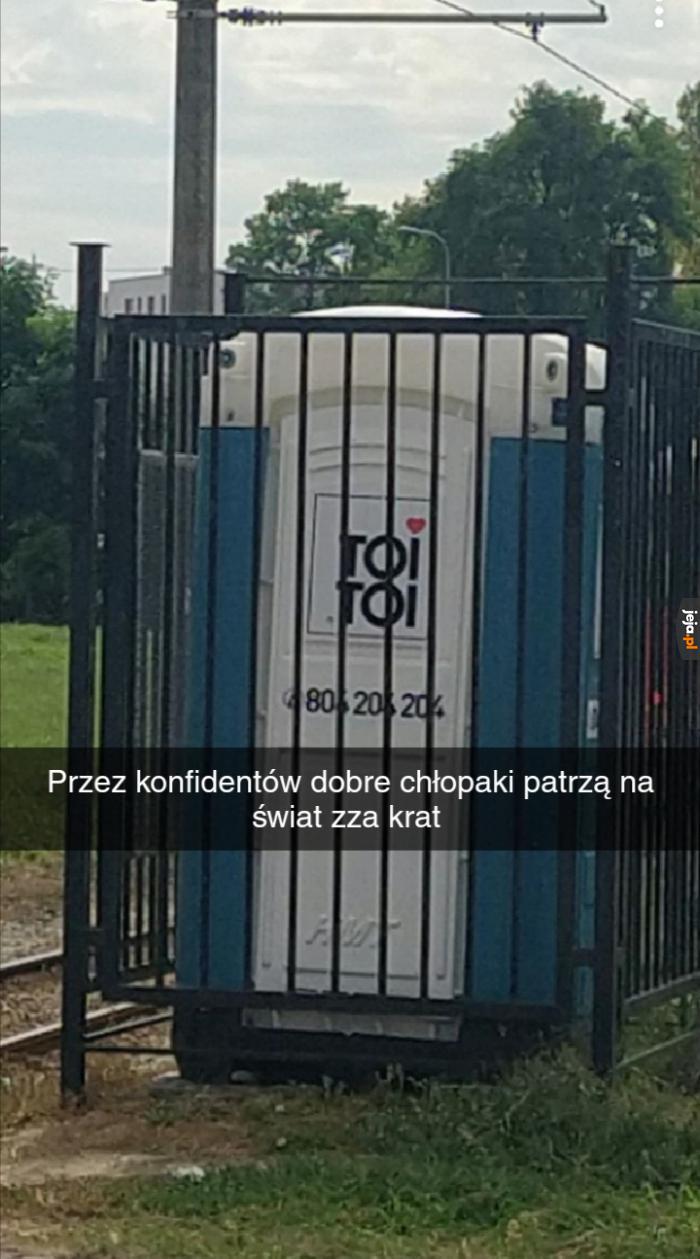 Siedzi za niewinność