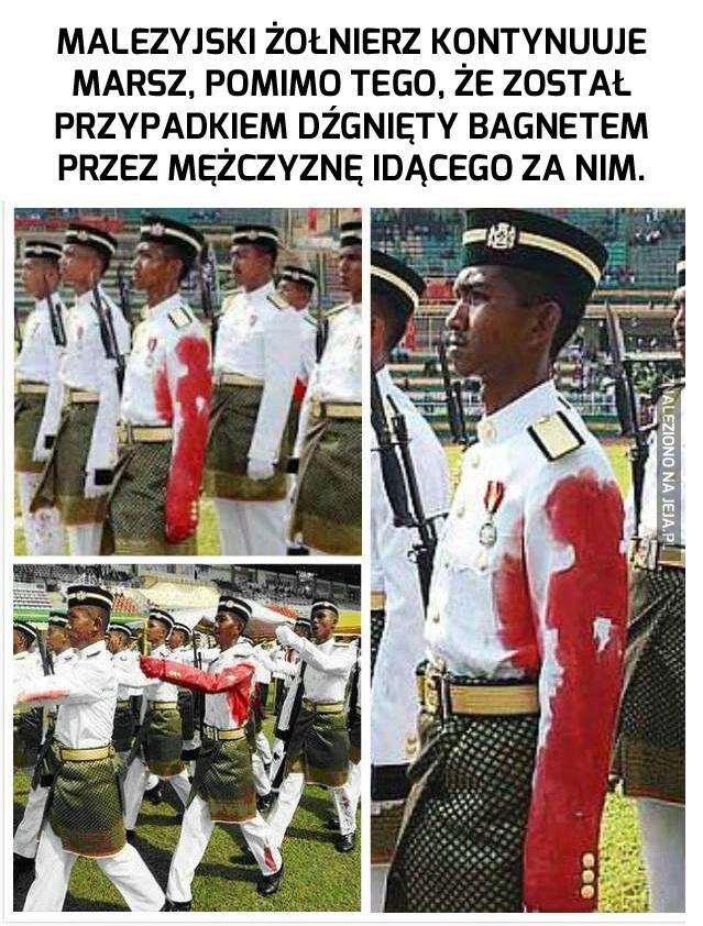 Na służbie nie ma, że boli