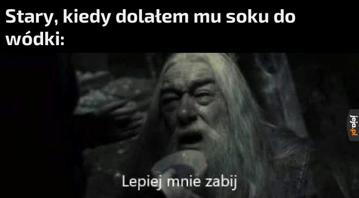 Synek, jak to tak z sokiem?