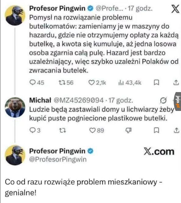 Na prezydenta go