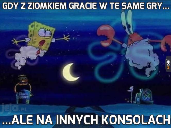 Gdy z ziomkiem gracie w te same gry...