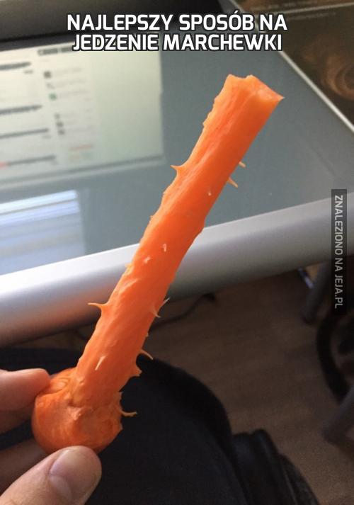 Najlepszy sposób na jedzenie marchewki