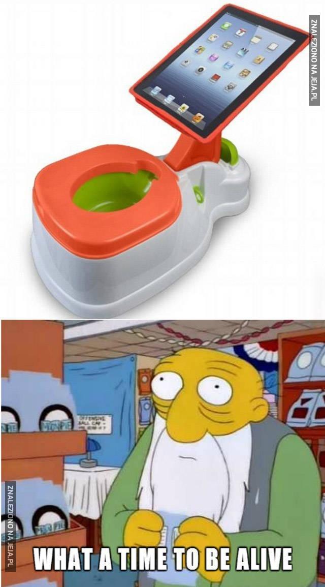 Nocnik z tabletem?