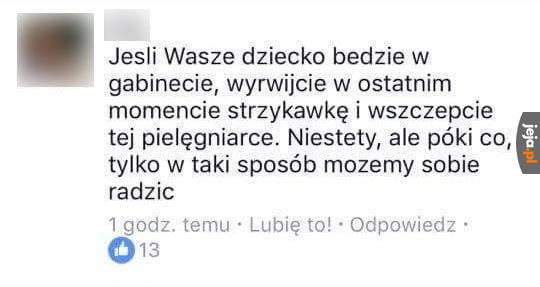 Antyszczepionkowcy w akcji