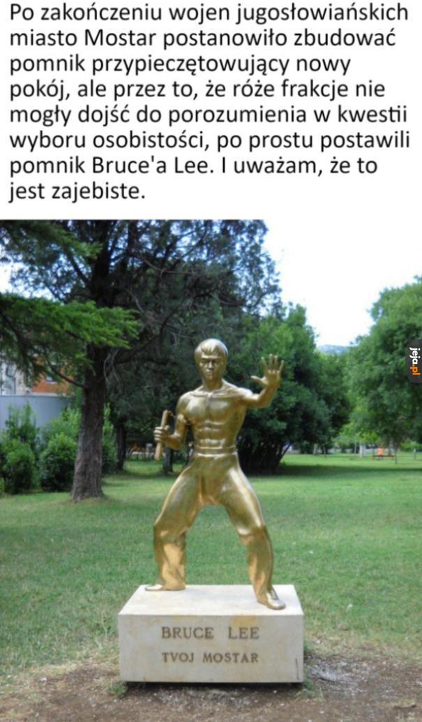 King Bruce Lee karate mistrz