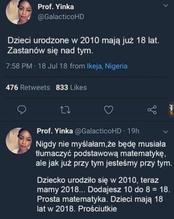 Matematyka nie kłamie kochani