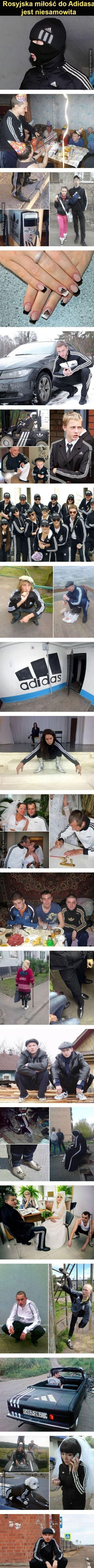 Rosja kocha Adidasa
