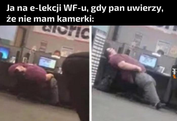 Tak, ćwiczę, proszę pana