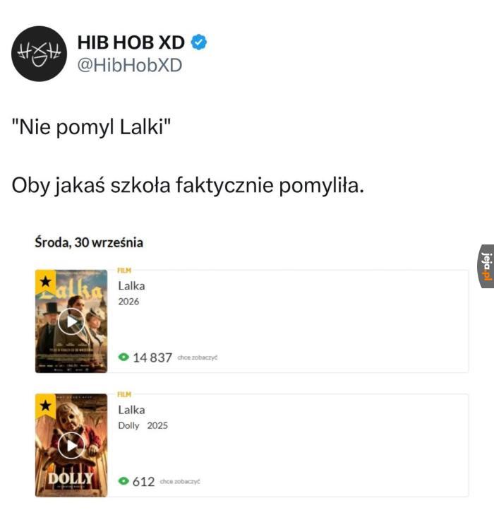 Ciekawy okres filmowy się zbliża