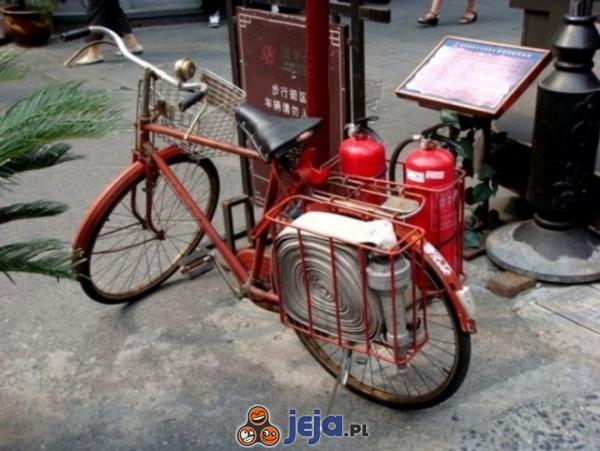 Rower strażacki