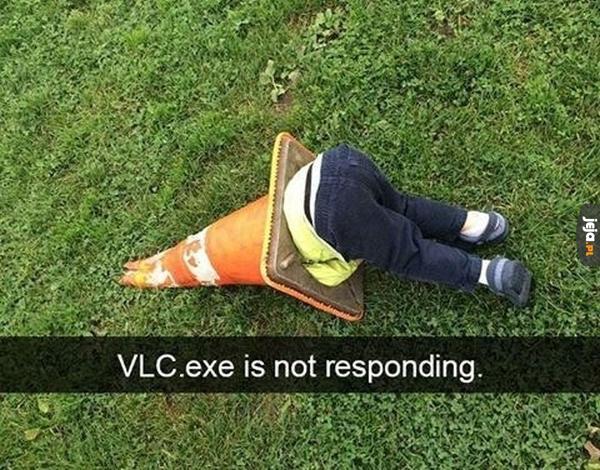 VLC.exe nie odpowiada