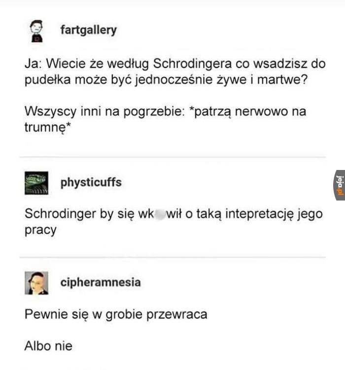 Zdania będą podzielone do czasu zaobserwowania