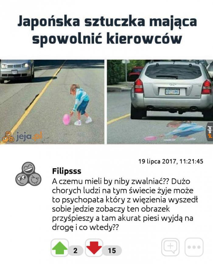 Wielu takich na drodze