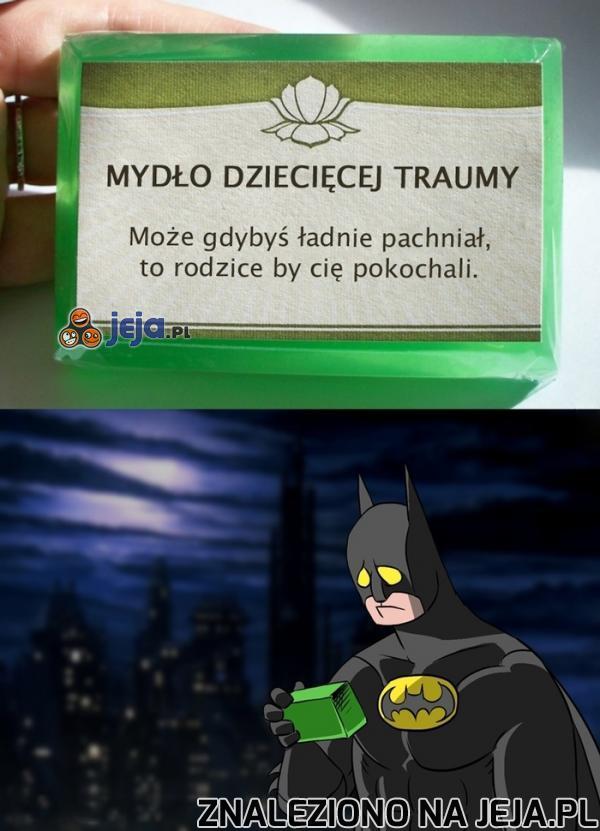 Mydełko dla Batmana