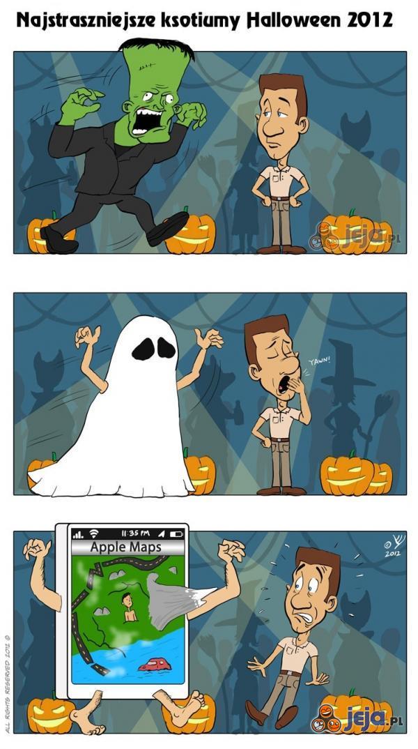 Najstraszniejsze kostiumy Halloween 2012