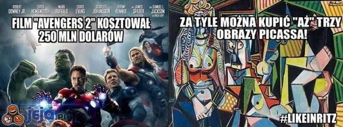 Avengers 2 vs Picasso