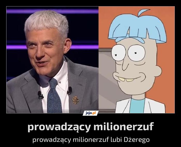 Prowadzący milionerzuf
