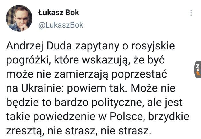 Duda based po raz pierwszy w życiu??