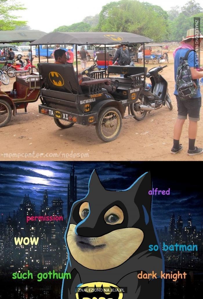 Szybko do Batmobilu!