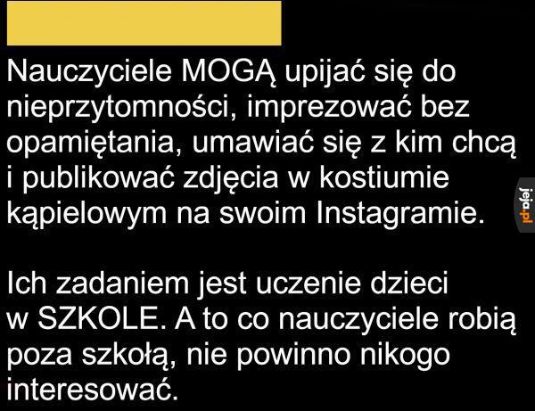 Nauczyciel też człowiek