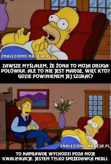 Homer ma problem...