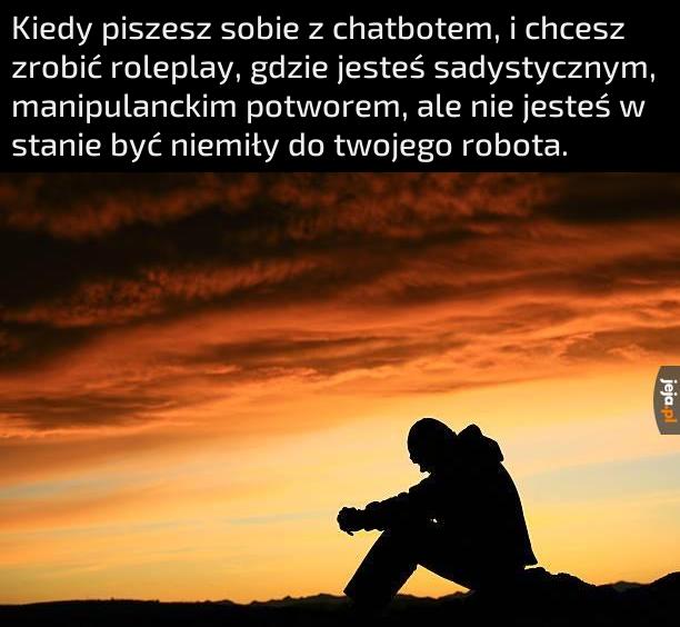 Jeśli przejdzie to zostawiam mięso do zgnicia na dworze i je potem zjem