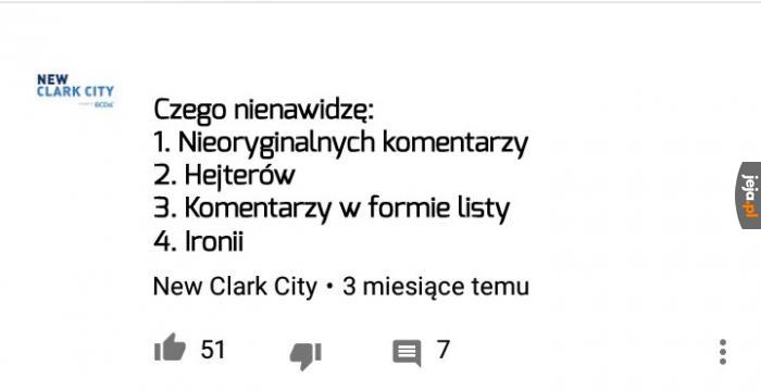 Gość nie może patrzeć w lustro