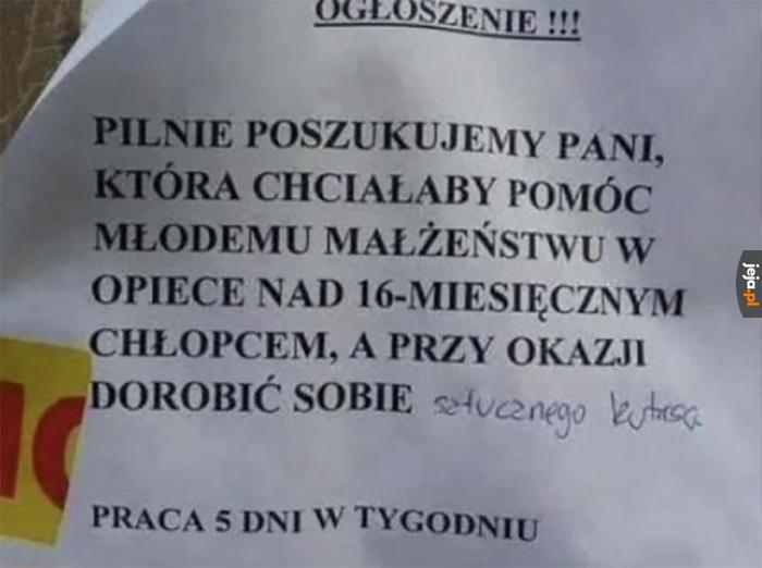 Który śmieszek to dopisał?