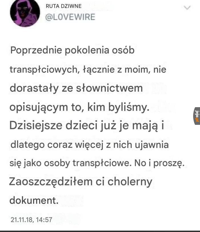 To jest tak k*rwa proste
