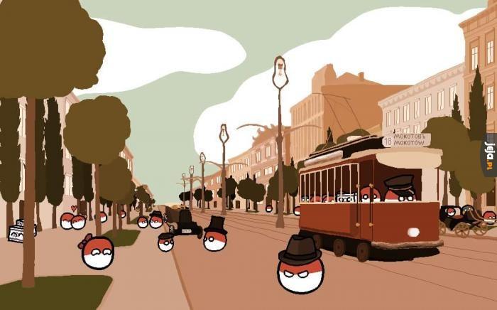 Międzywojenna Warszawa w wersji polandballowej