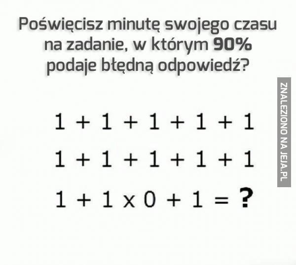 Będziesz jednym z tych 10%?