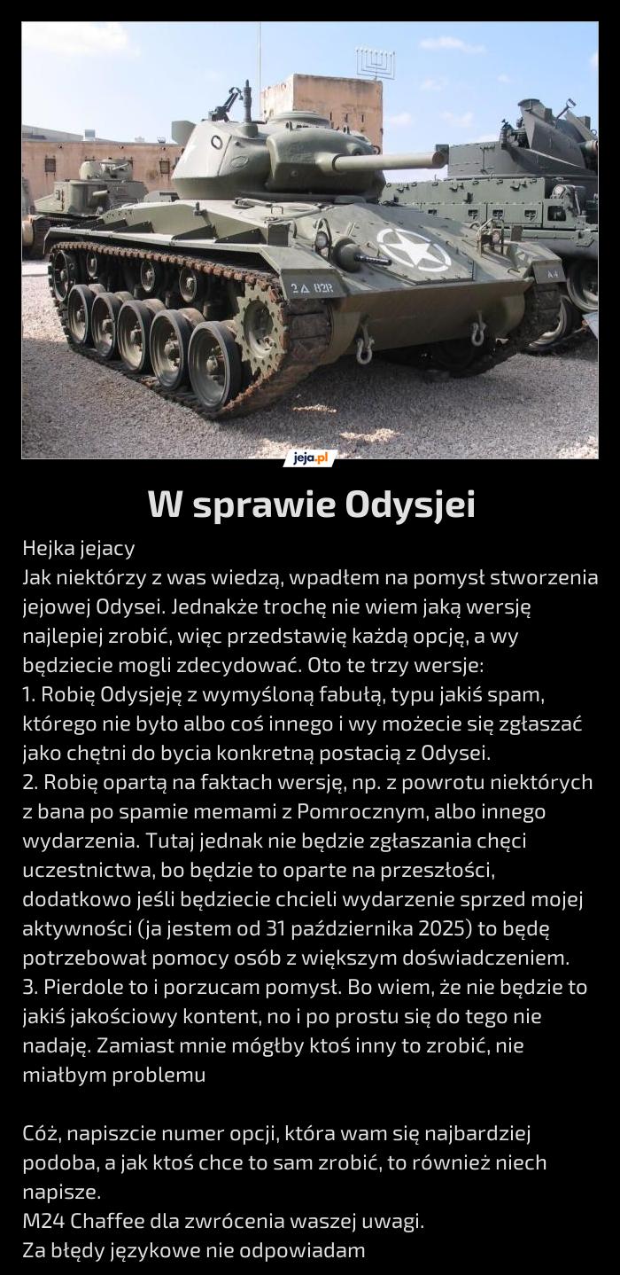 W sprawie Odysjei