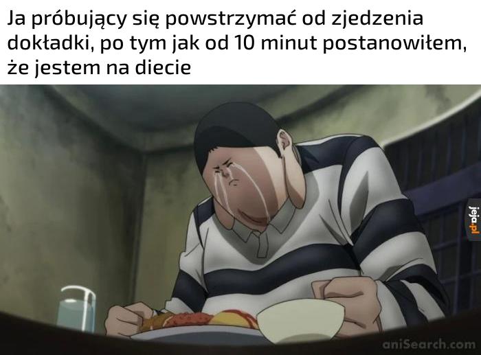 Odchudzanie be like