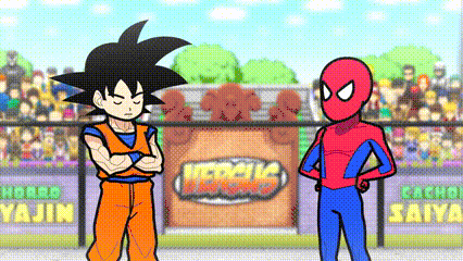 Goku vs Spider-Man