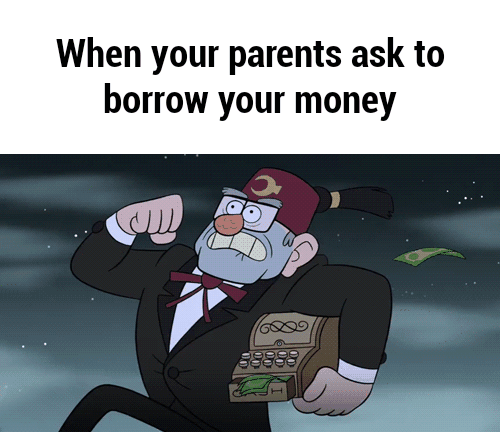 Kiedy rodzice chcą pożyczyć Twoje pieniądze z komunii