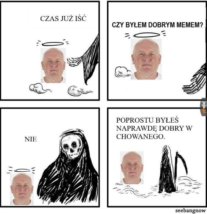 Wszyscy wiemy, że sfingował swoją śmierć by wygrać
