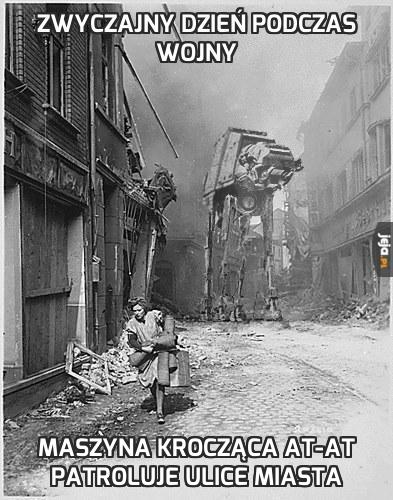 Zwyczajny dzień podczas wojny