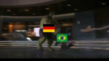Brazylia kontra Niemcy w skrócie