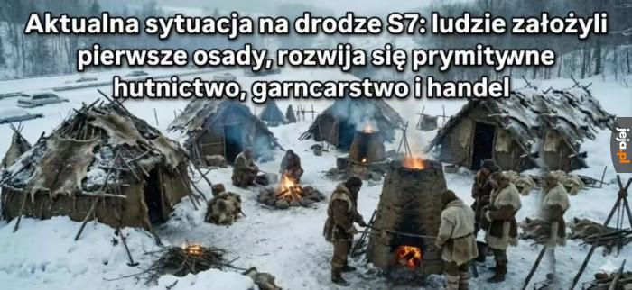Zima się ich trzyma