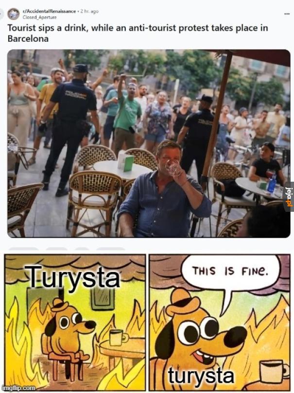 A większość dochodu Barcelony to nie właśnie turystyka?