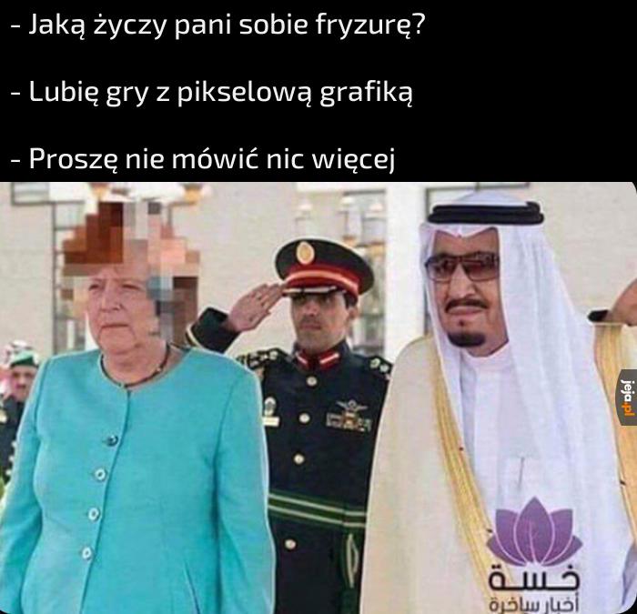 No piękna fryzurka