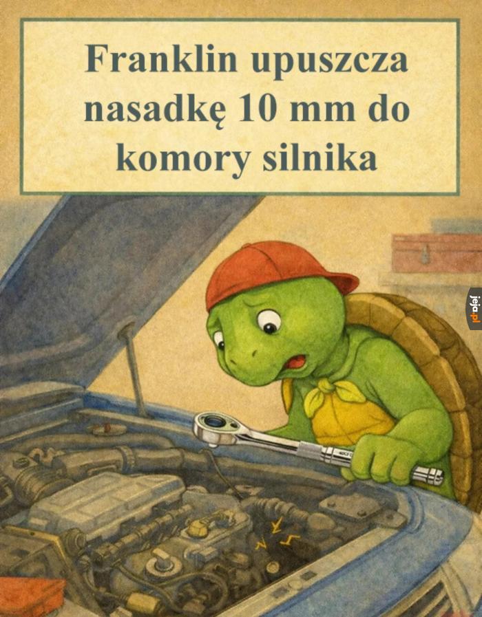 Teraz trzeba rozebrać pół samochodu