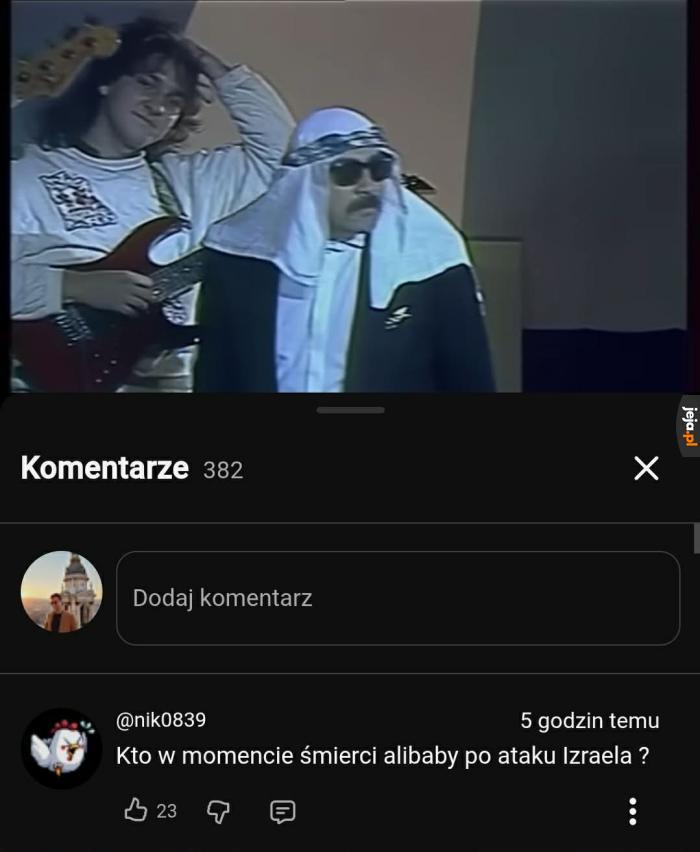 Cudze bombardujecie, swego nie znacie