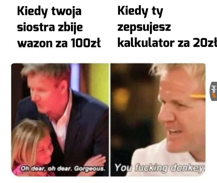 A podobno nikogo nie faworyzuje
