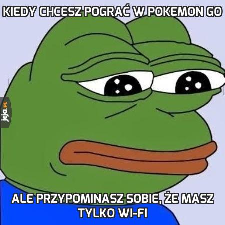 Kiedy chcesz pograć w Pokemon GO