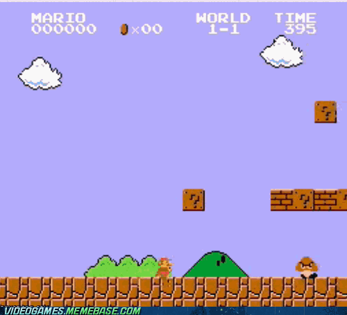 Gdyby EA zrobiło pierwszą wersję Super Mario Bros...