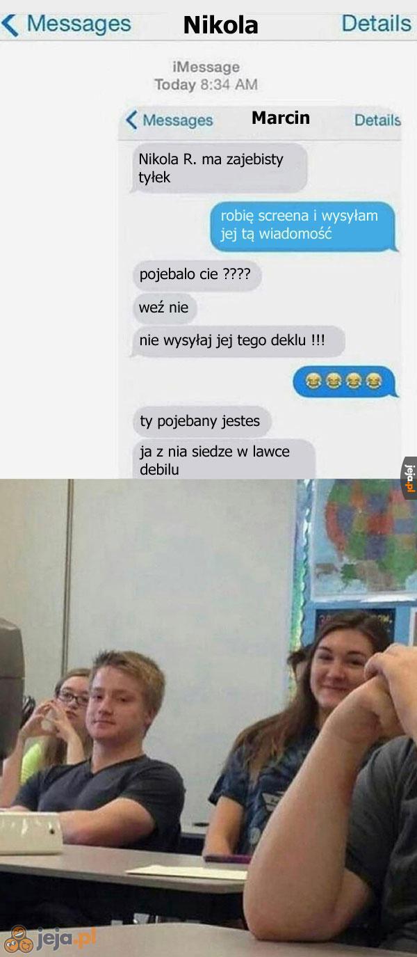 Przyłapany na gorącym uczynku