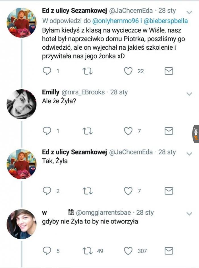 Dobrze, że nie była martwa