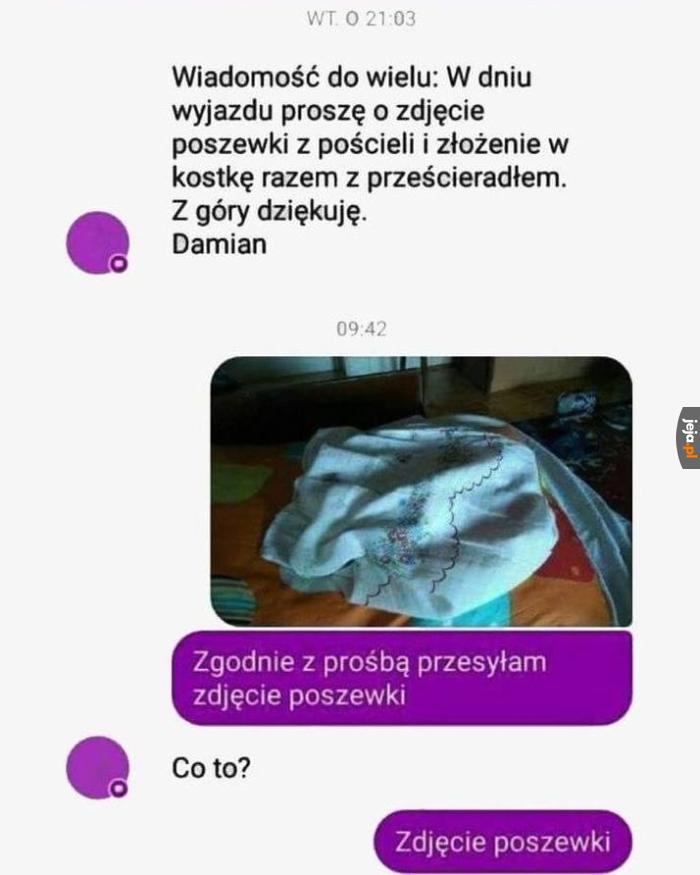 Instrukcje niejasne
