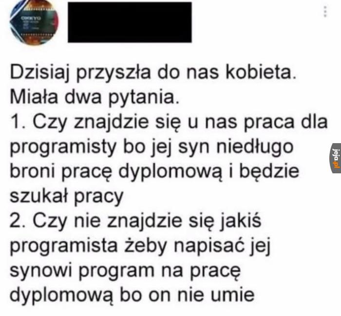 Przynajmniej szczera